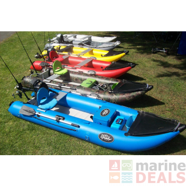 Nifty Boats Inflatable Fishing Kayak Camouflage