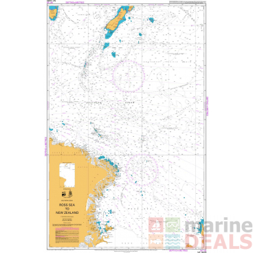 NZ 14065 Ross Sea to New Zealand Chart