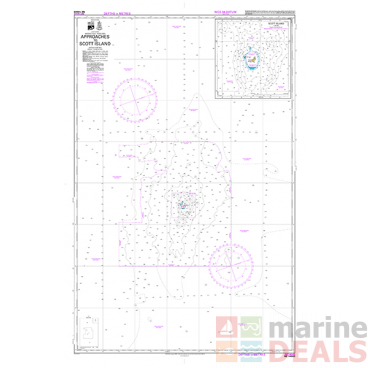 NZ 14903 Approaches to Scott Island - Scott Island Chart