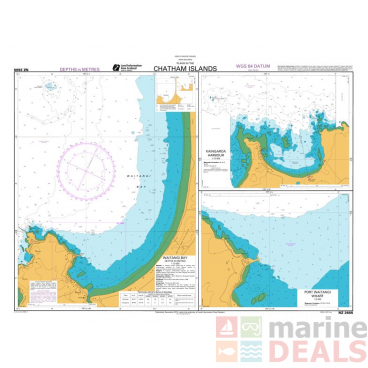 NZ 2685 Plans in the Chatham Islands Chart