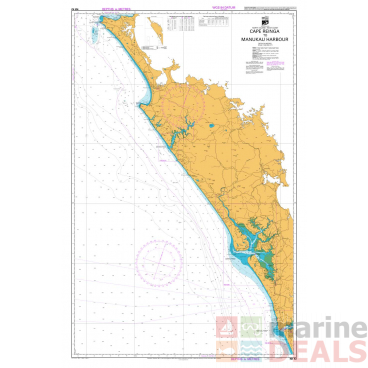 NZ 42 Cape Reinga to Manukau Harbour Chart