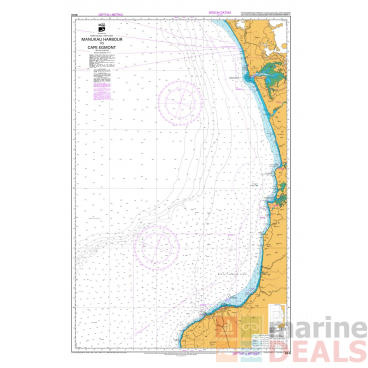 NZ 43 Manukau Harbour to Cape Egmont Chart