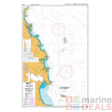 NZ 521 Cape Brett to Paepae-o-Tu / Bream Tail Chart