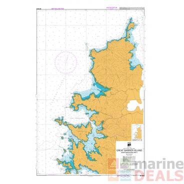 NZ 5223 Great Barrier Island (Northwestern Part) Chart