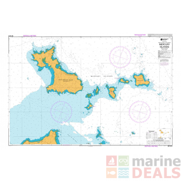 NZ 5314 Mercury Islands Chart
