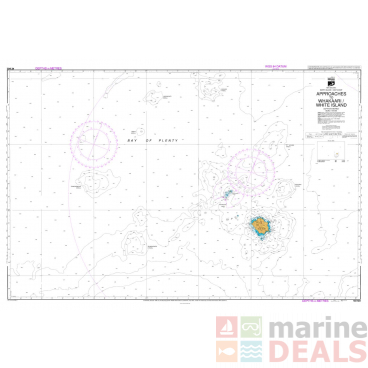 NZ 5423 Approaches to Whakaari/White Island Chart