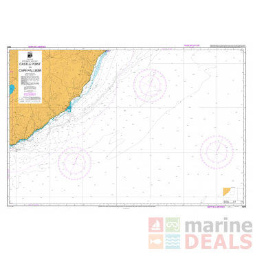 NZ 58 Castle Point to Cape Palliser Chart