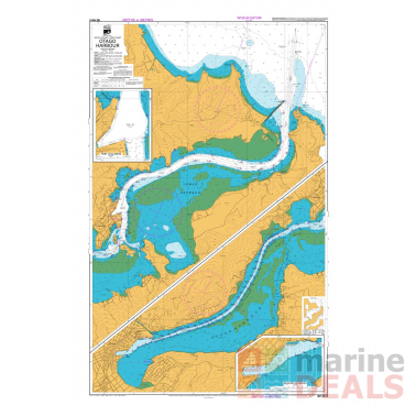 NZ 6612 Otago Harbour - Port Chalmers - Dunedin Wharves Chart