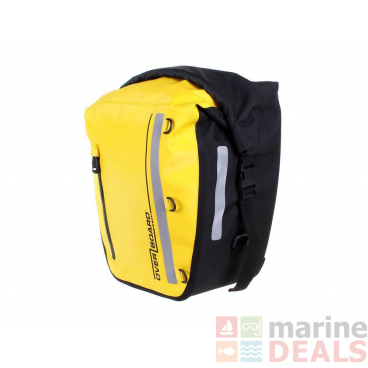 OverBoard Classic Waterproof Bike Pannier Bag 17L Yellow