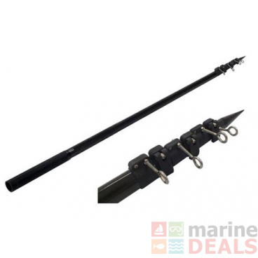 Sea Harvester Extra Stiff 3K Telescopic Outrigger 12ft Pair