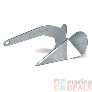 VETUS 16 kg / 35 lb Maxset Anchor Stainless Steel AISI316