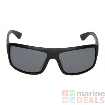 Ugly Fish P3477 Polarised Sunglasses Matte Black Frame Smoke Lens