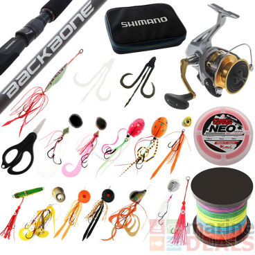 Shimano Sedona Backbone Slider Value Package 6ft 6in 10-20lb 1pc