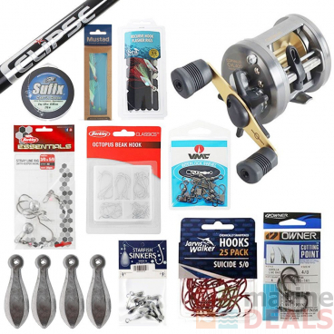 Shimano Corvalus 400 Boat Fishing Tackle Package 5ft 6in 10kg 1pc