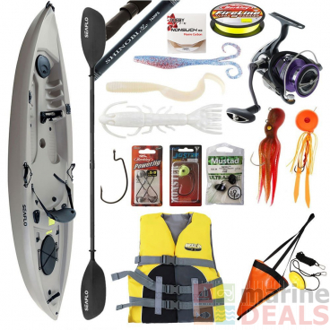 Kayak Fishing Package with Daiwa Tackle 7ft 6in 6-12kg 2pc