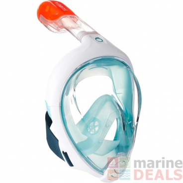 Subea Easybreath Full Face Snorkel Mask Turquoise Green M/L