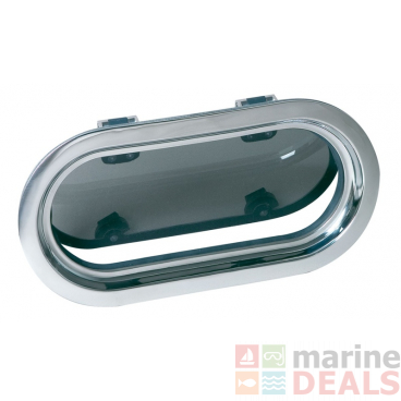 VETUS PMS24 Oval Stainless Steel Porthole incl Mosquito Screen