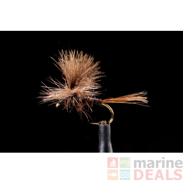 Manic Tackle Project Possum Dun Dry Fly Brown #14