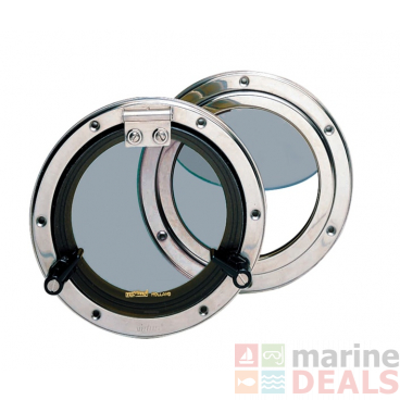 VETUS PQ53 Round Stainless Steel Porthole incl Mosquito Screen