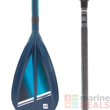 Red Paddle Co Prime Tough Adjustable SUP Paddle with Leverlock Blue 170-220cm 3pc