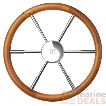 VETUS Steering Wheel with Teak Rim 500mm