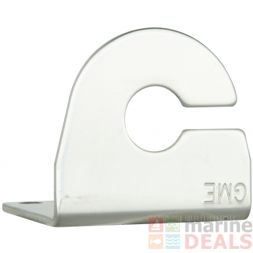 GME MB415SS 2.5mm L Bracket with Cable Slot Stainless Steel