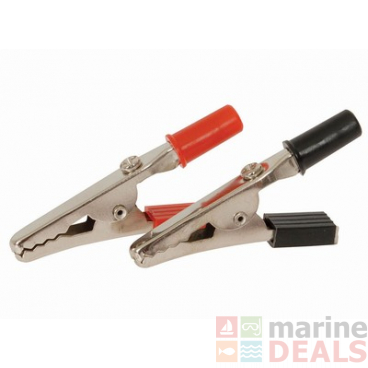 Alligator Clips with Screw - Pair