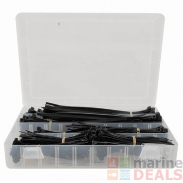 Cable Tie Box Popular Sizes - 400 Pieces