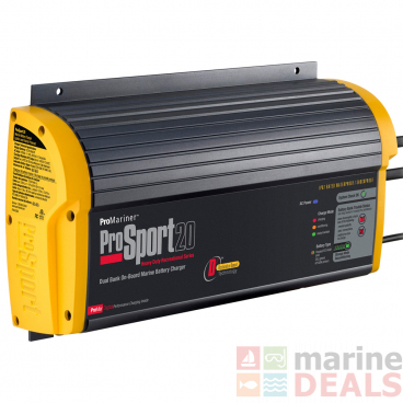 ProMariner ProSport 20 PFC Gen3 2-Bank Marine Battery Charger 20A