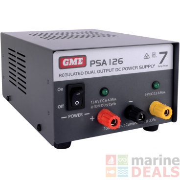 GME PSA126 7 Amp Regulated DC Power Supply
