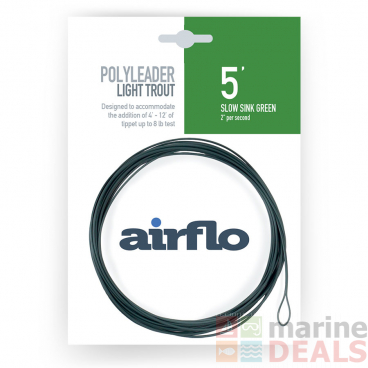 Airflo Polyleader Light Trout 5 Clear Floating