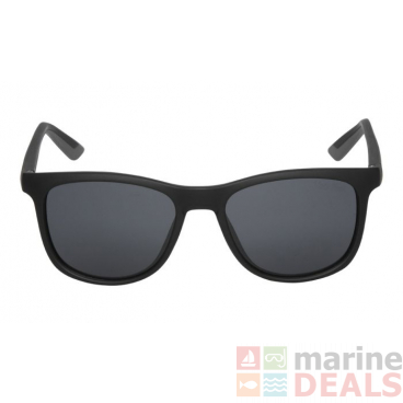 Ugly Fish Tween PTW564 Polarised Sunglasses Matte Black Frame Smoke Lens