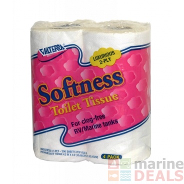 Valterra Quilted Softness Toilet Tissue Qty 4