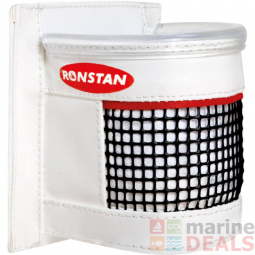 Ronstan Drink Holder White PVC with Mesh