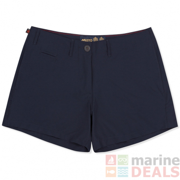 Musto Womens Rib UV Fast Dry Shorts True Navy