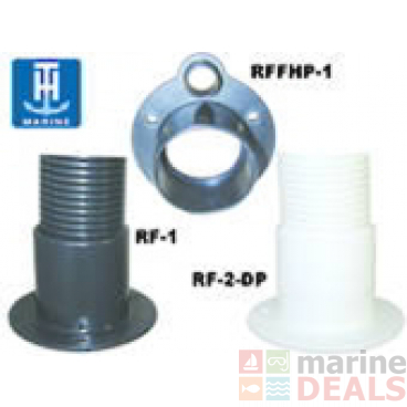 TH Marine Outboard Rigging Flange 2.5in Black
