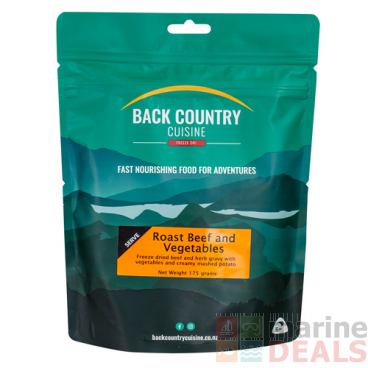 Back Country Cuisine Roast Beef and Vegetables 1 Serve