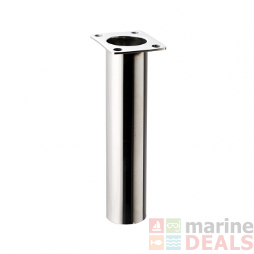 Manta Stainless Rod Holder with Flush Top Plate 42mm ID