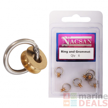 Ring and Grommet 6pc