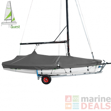 Oceansouth RS Quest Boat Deck Cover with Mast