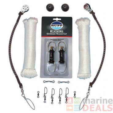 Rupp Single Rigging Kit with Klicker Release Clips