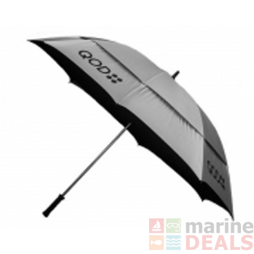 QOD Umbrella 71in UV Protect Silver/Black