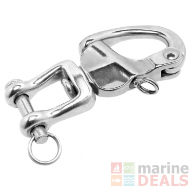 Sinox S2478-2 Stainless Swivel Snap Shackle with Clevis Pin 16mm