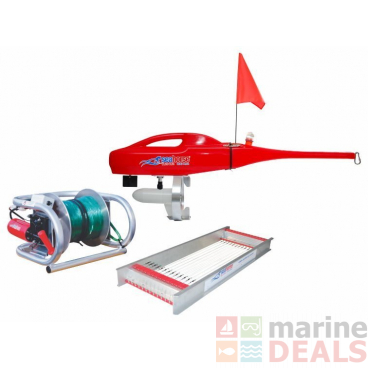 Seahorse S60 Electric Kontiki Package with Black Battery on Winch