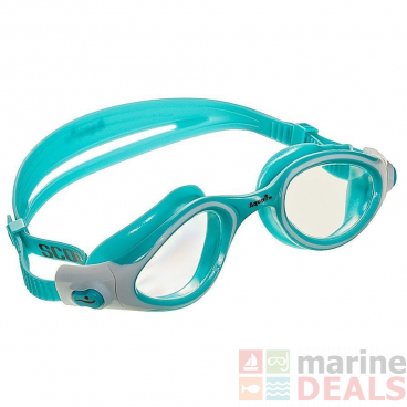 Aqualine Scope Swimming Goggles White/Teal