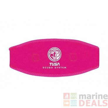 TUSA Pro Neoprene Dive Mask Strap Cover Fluro Pink