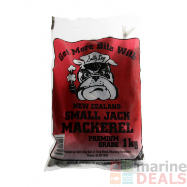 Salty Dog New Zealand Jack Mackerel 1kg Freeflow Bag