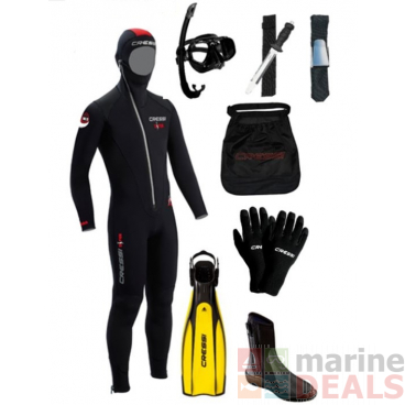Cressi Paua Diver Package Size 4 / US8