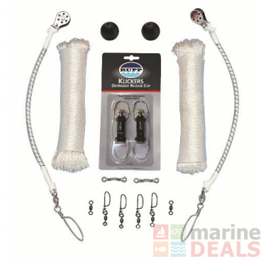 Rupp Top Gun Rigging Kit with Klicker Release Clips