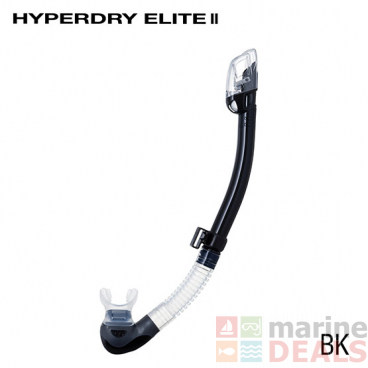 TUSA Hyperdry Elite II Silicone Dive Snorkel